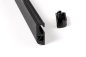 Preview: Black Premium Rollup inkl. Druck 85 x 200 cm | Kassette schwarz